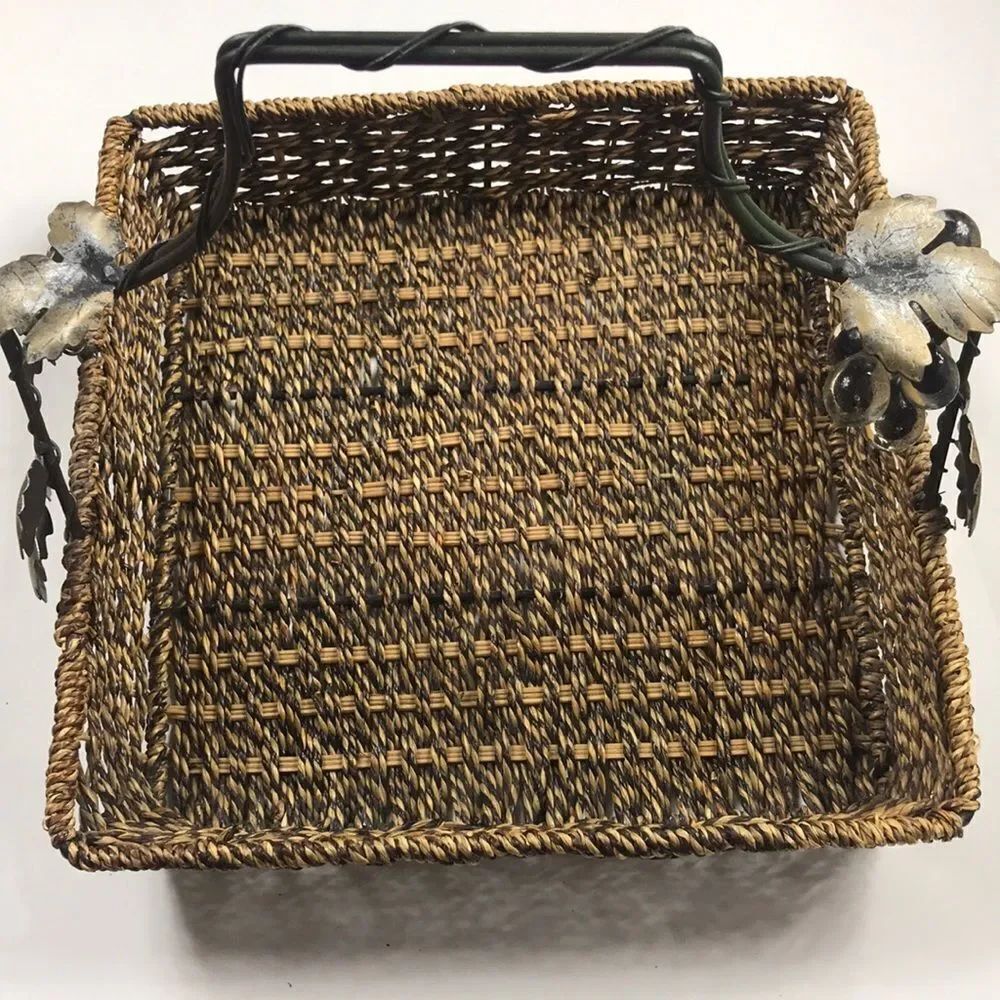 VTG,SQUARE HOME BASKET